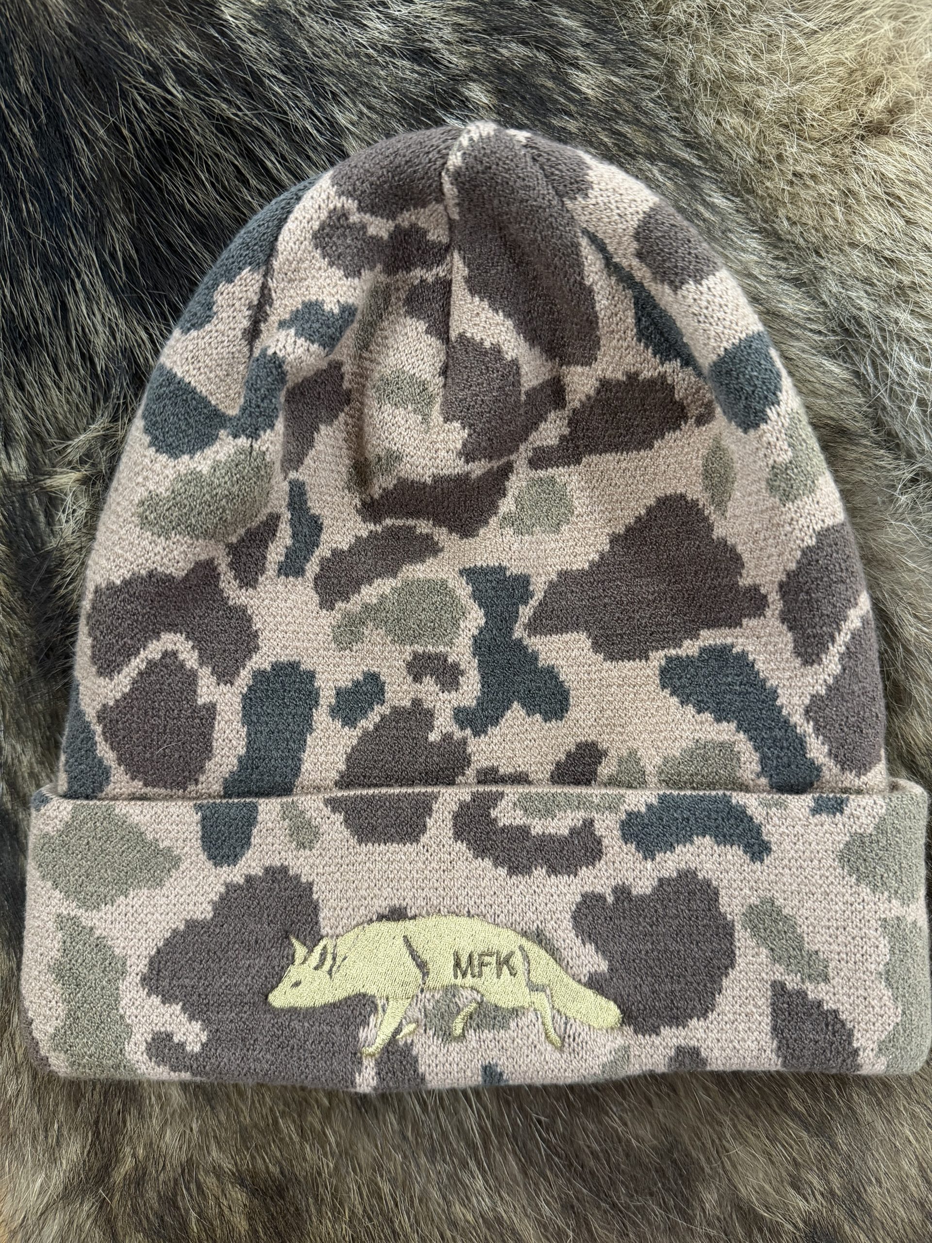 *New* MFK Camo Beanie with MFK SNEAKY COYOTE EDITION!